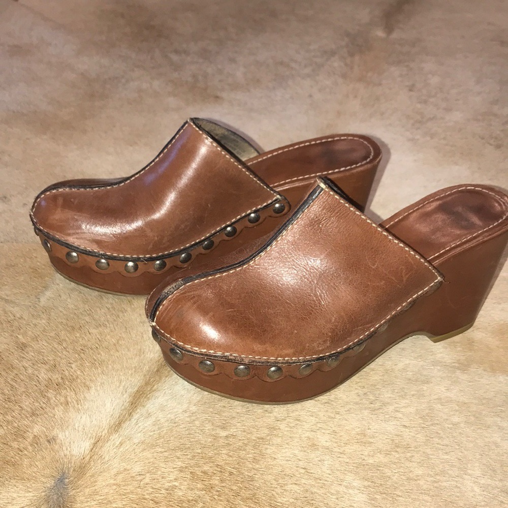Leather Clogs (man made)